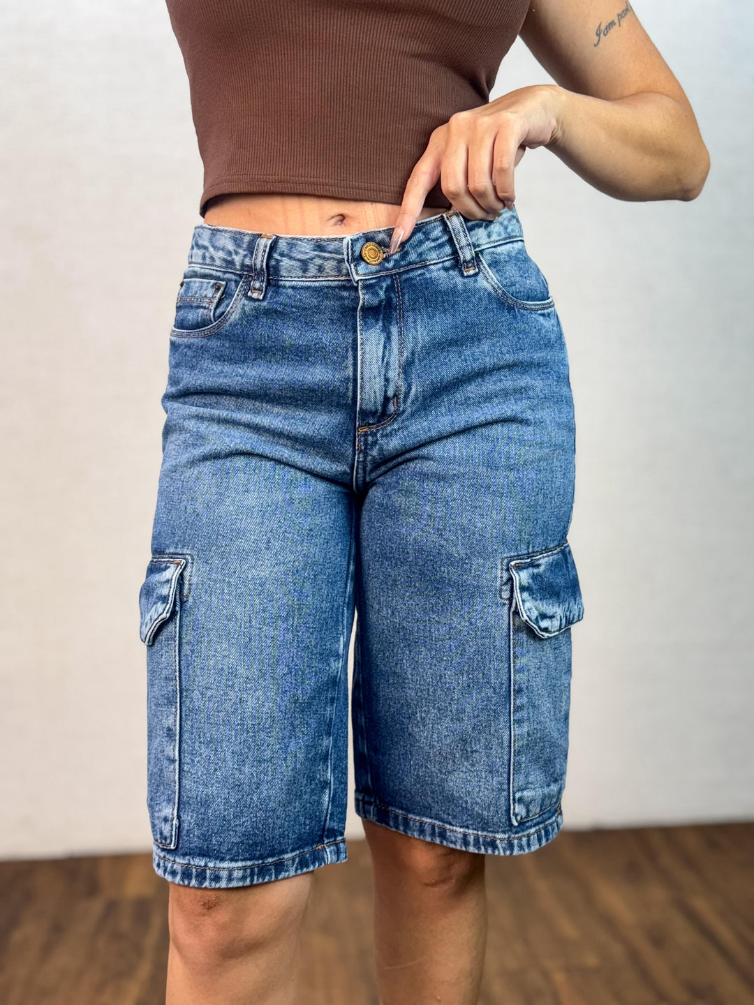 Bermuda Jeans Cargo 24932 (6-L)