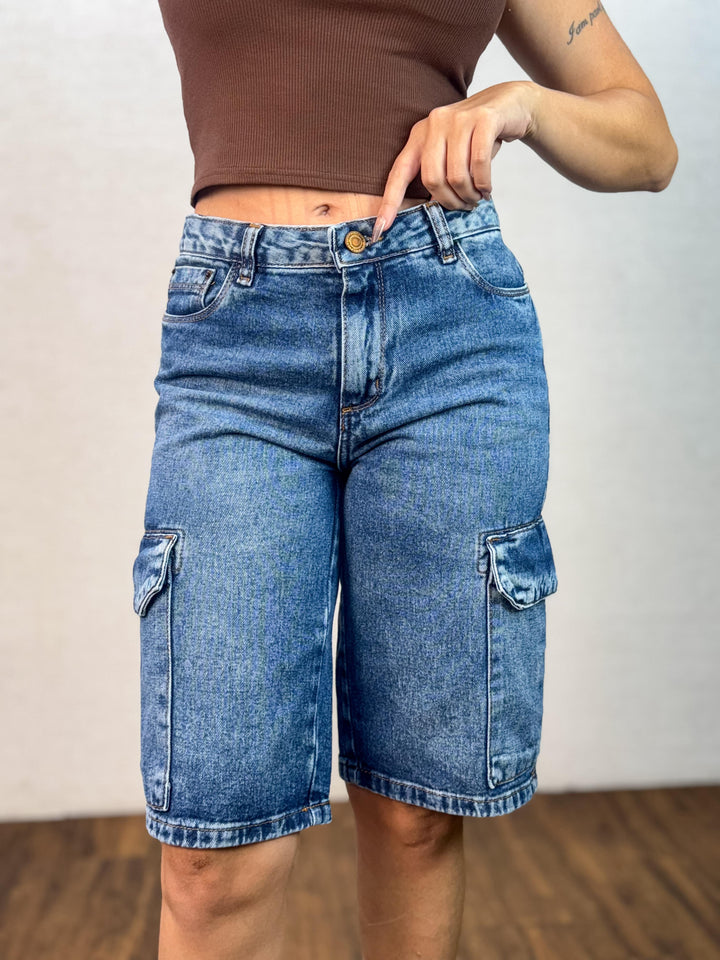 Bermuda Jeans Cargo 24932 (6-L)