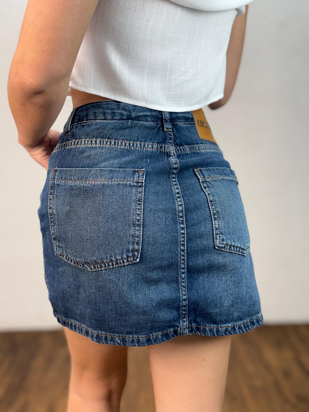 Short Saia Aberturas Na Barra 24486. (6-M)