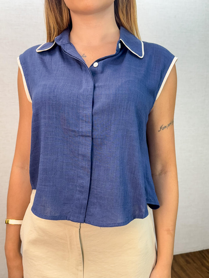 Regata Botões Gola Lapela 990165 (2A)