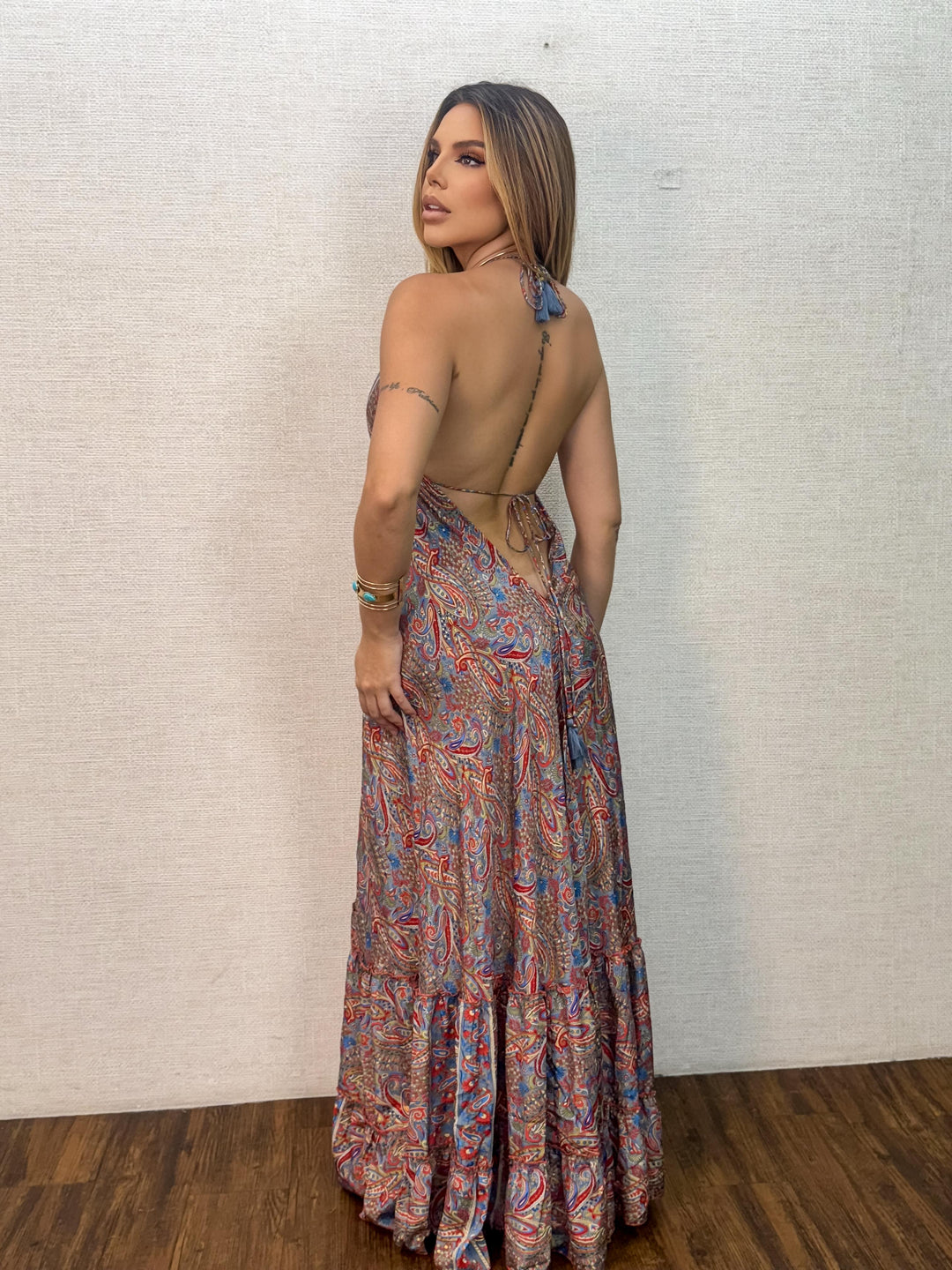 Vestido Indiano Longo X165