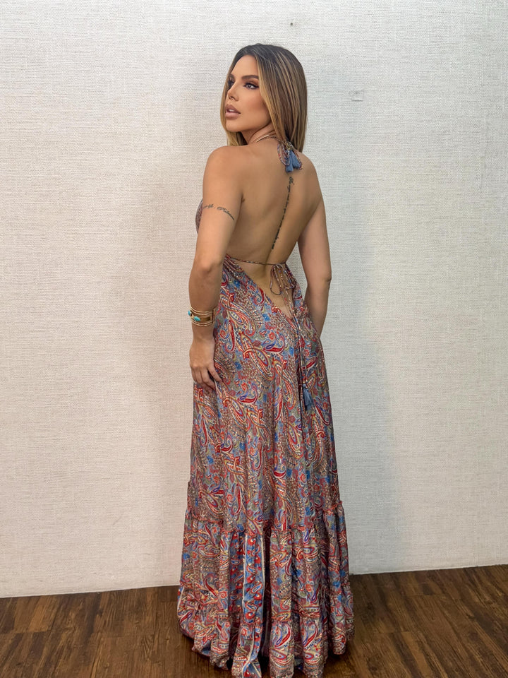Vestido Indiano Longo X165