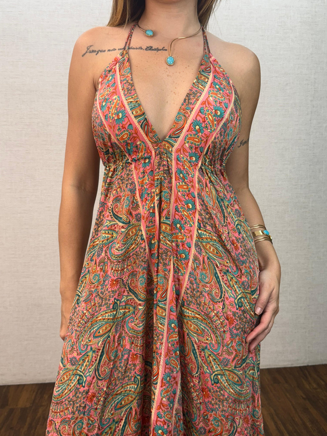Vestido Indiano Longo X165