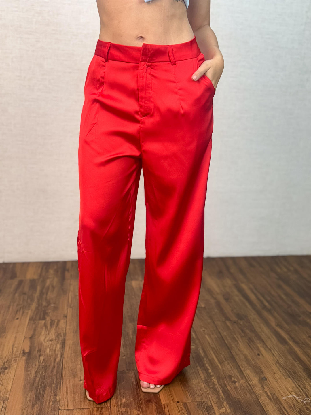 Calça Pantalona Acetinada 70280 (4A)