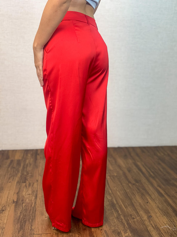 Calça Pantalona Acetinada 70280 (4A)