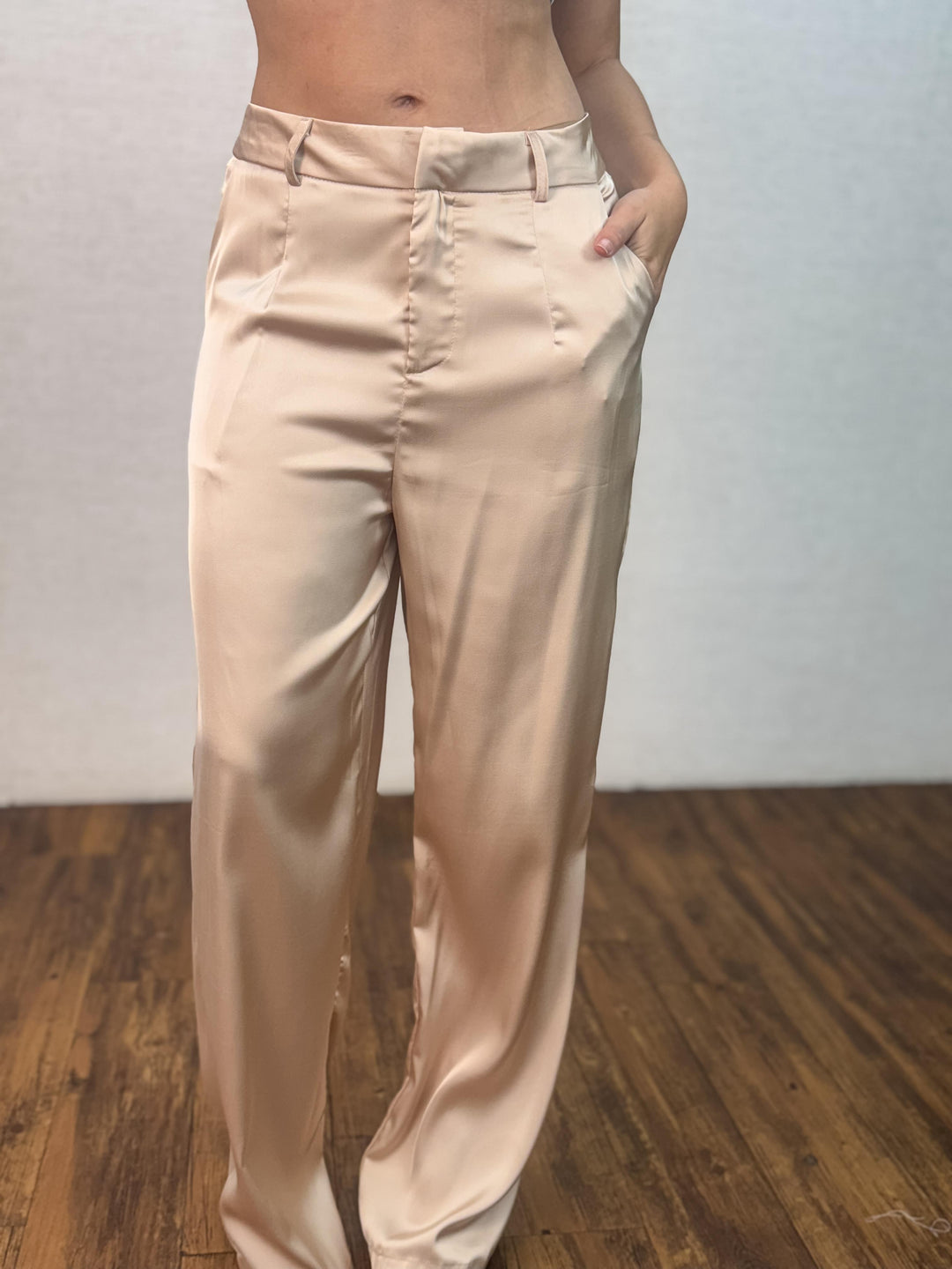 Calça Pantalona Acetinada 70280 (4A)