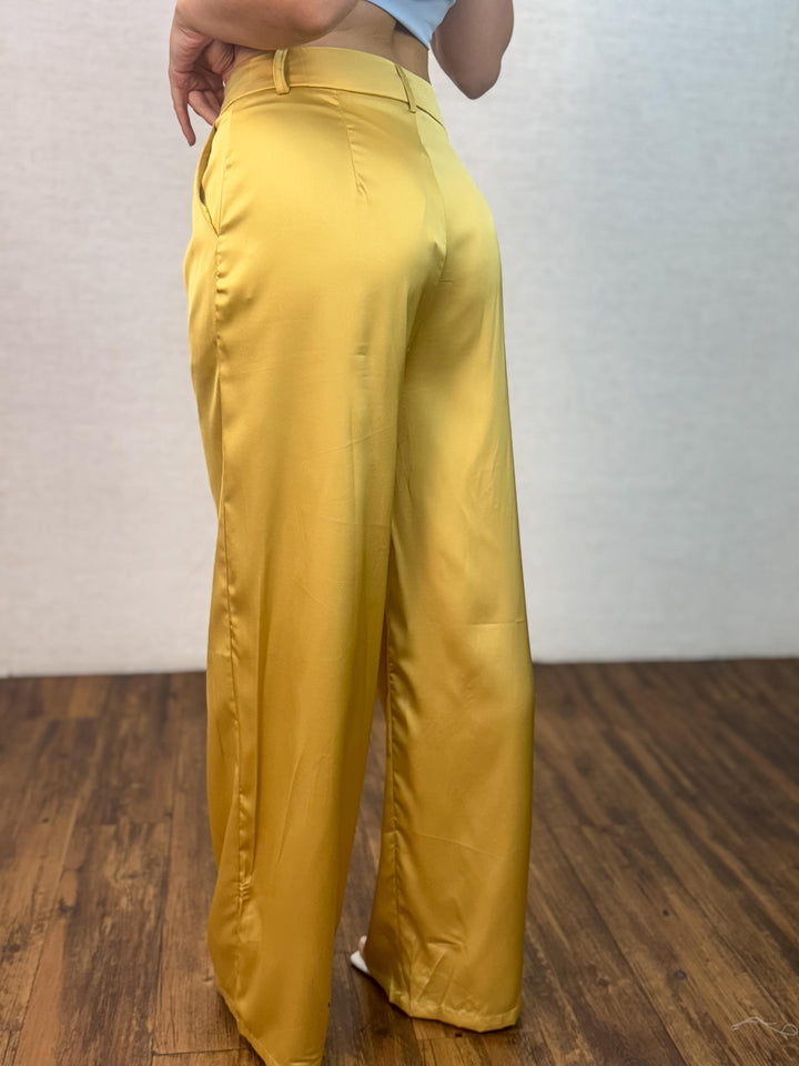 Calça Pantalona Acetinada 70280 (4A)