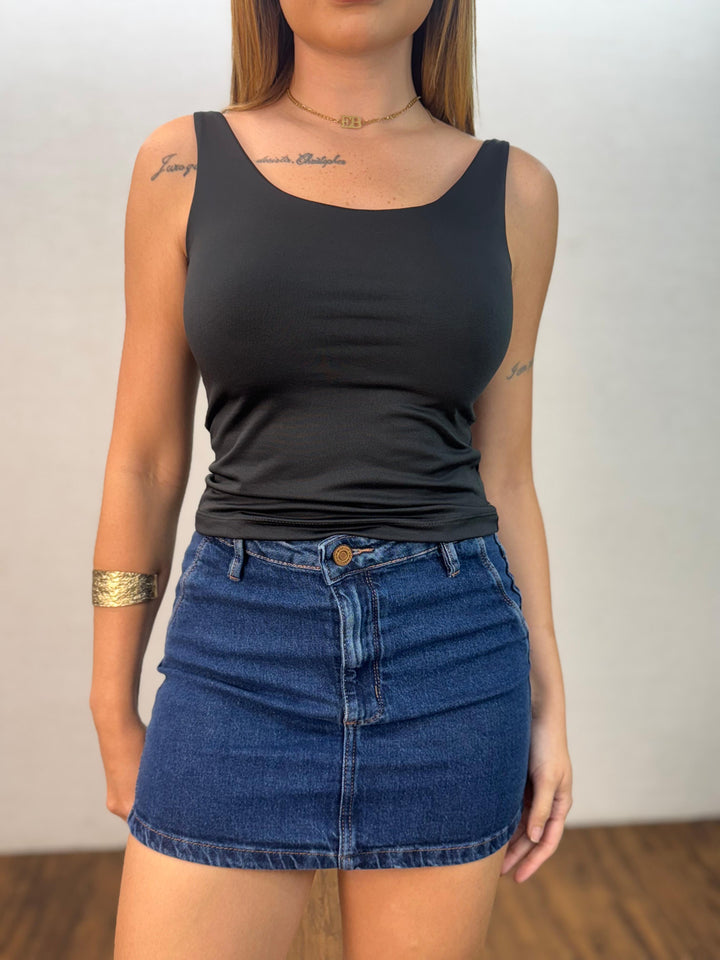 Mini Saia Jeans 24947. (6-N)