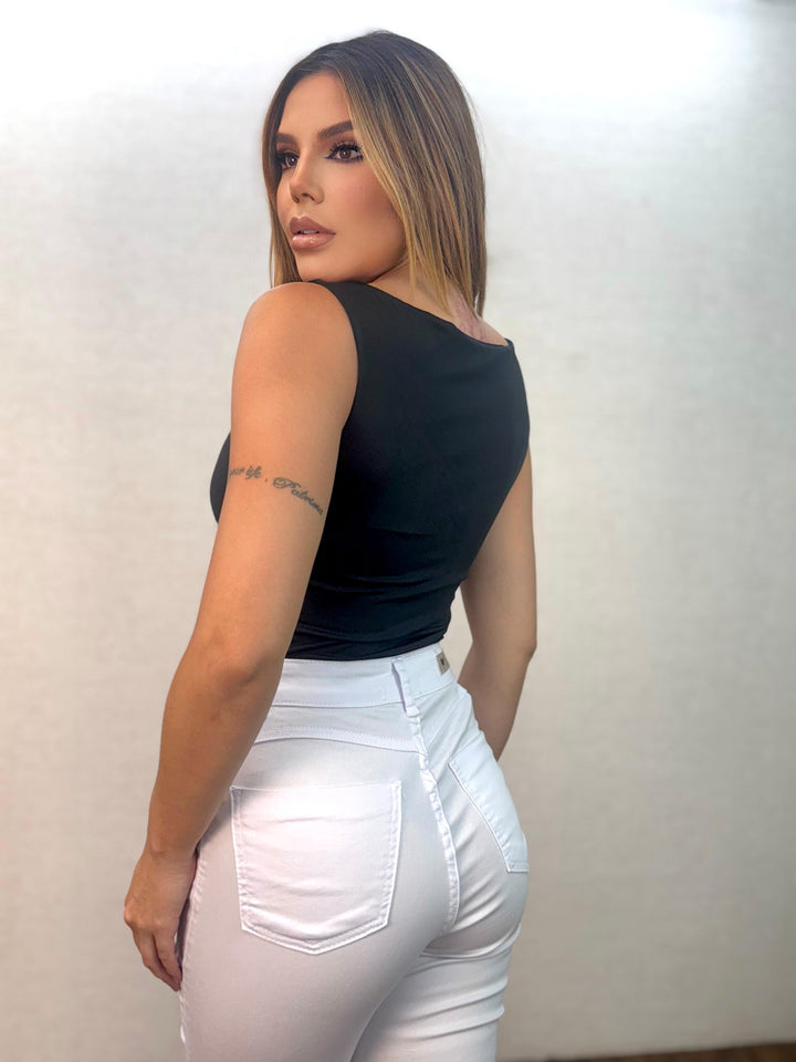 Blusa  Alça Basic 25083. (2-B)