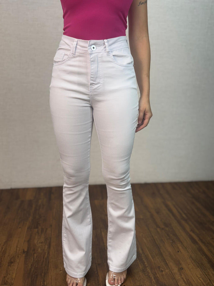 Calça Flare White 7919/1005 (4-E)
