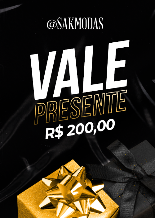 Vale Presente SAK Modas