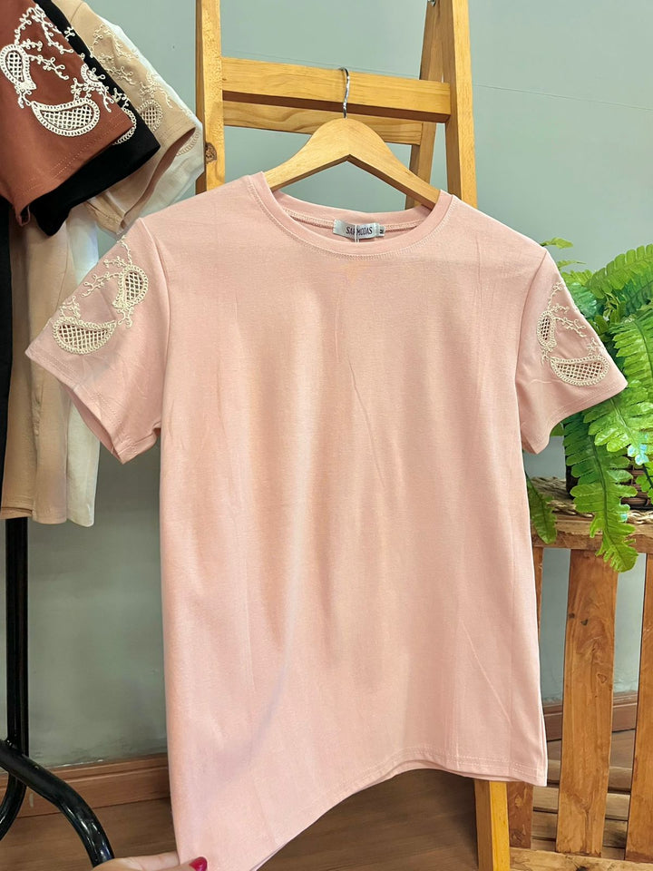 Blusa Bordada Telinha 1002  ( 1-C )