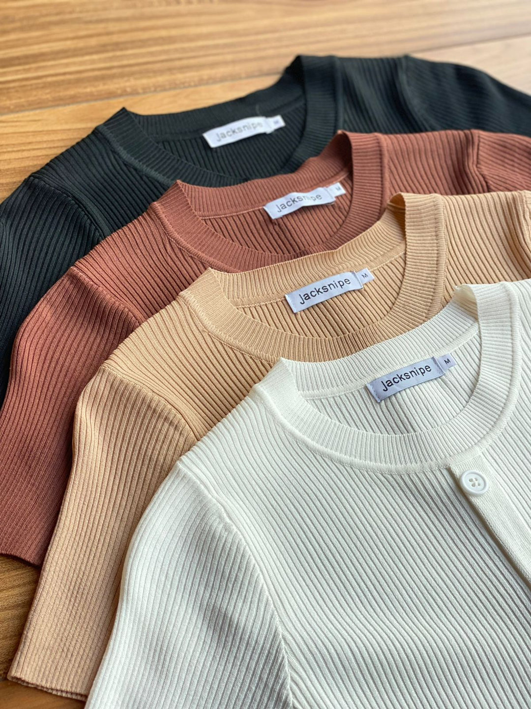 Blusa Canelada Detalhe Botão X39  ( 1-D )