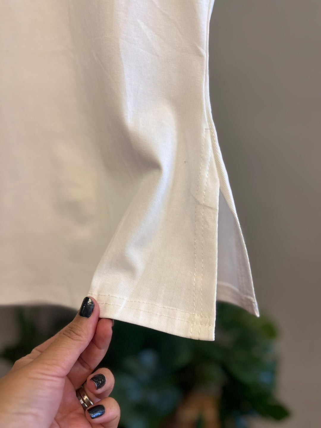Blusa Básica Detalhe Lateral X173  ( 1-D )
