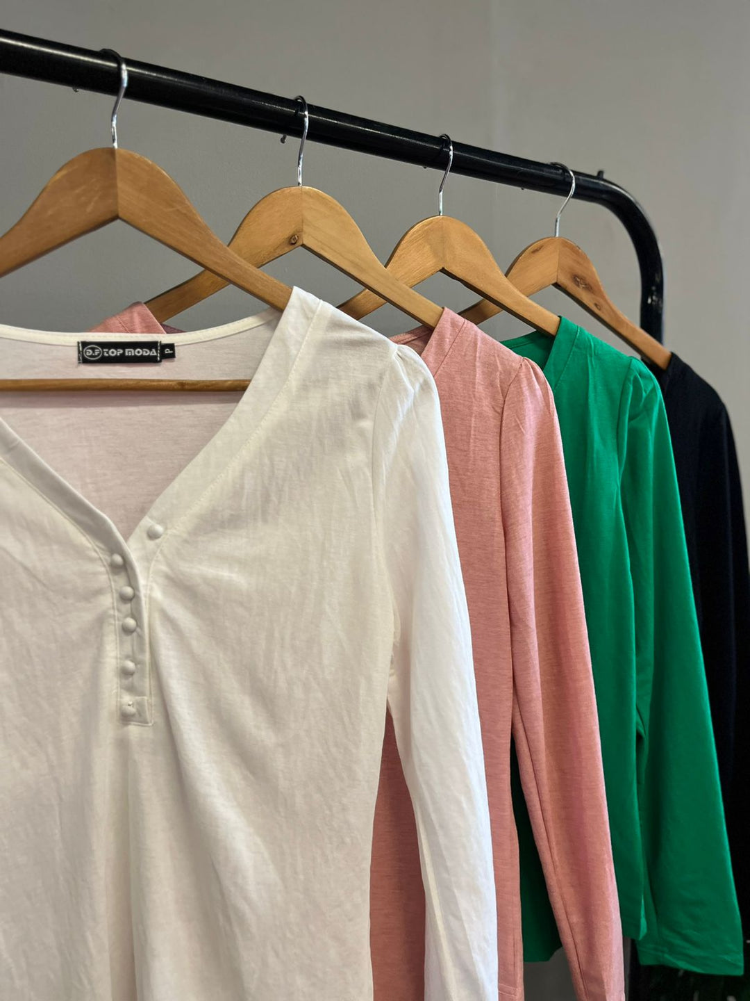 Blusa Básica Botões 1552   (1-G)