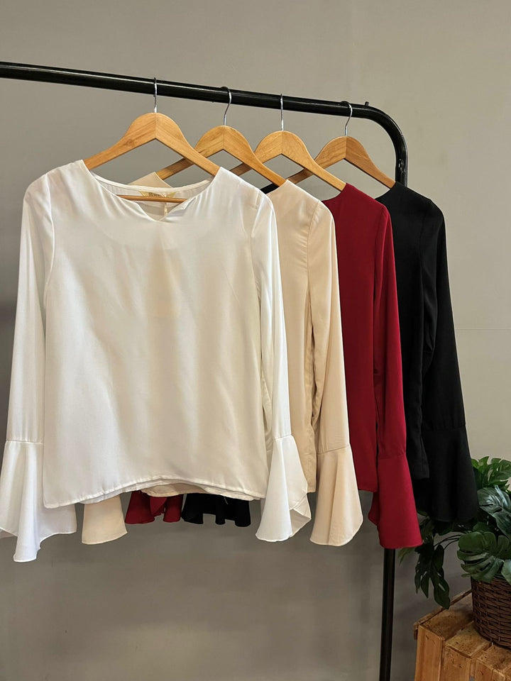 Blusa Manga Longa Flare 179504  ( 1-E )