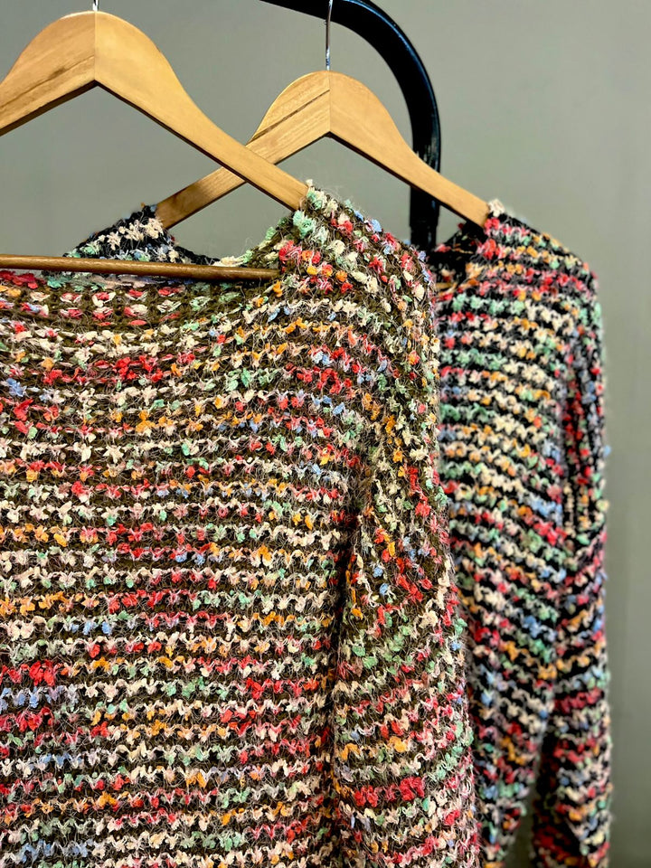 Blusa Tricô Multicolorida R952   (14-J)