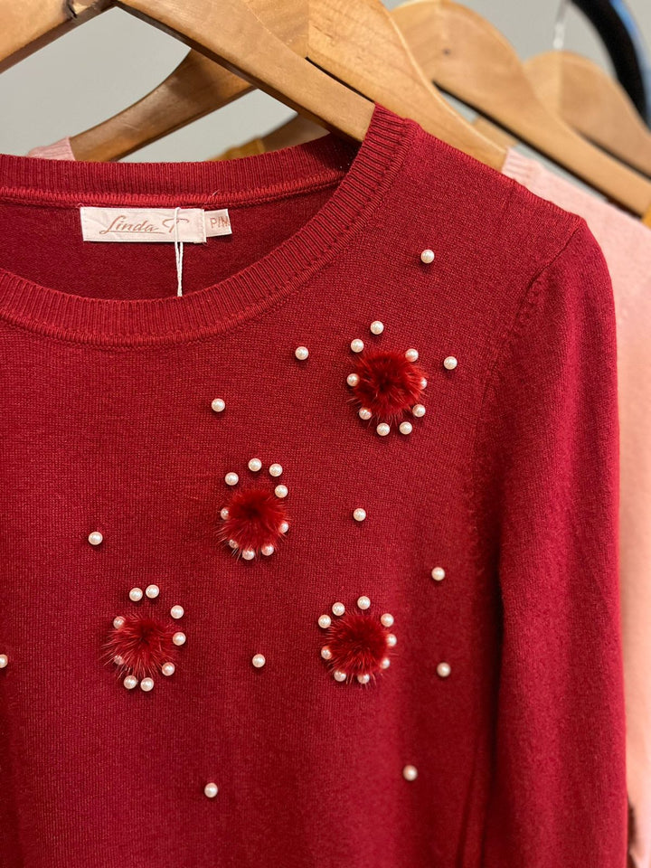 Blusa Detalhe Pompom 1859   (14-N)