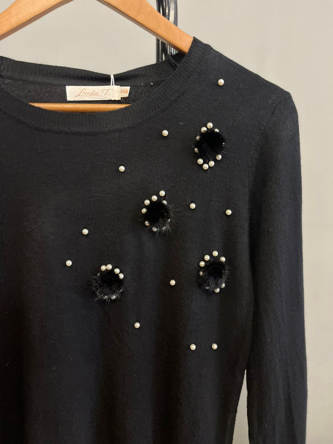 Blusa Detalhe Pompom 1859   (14-N)