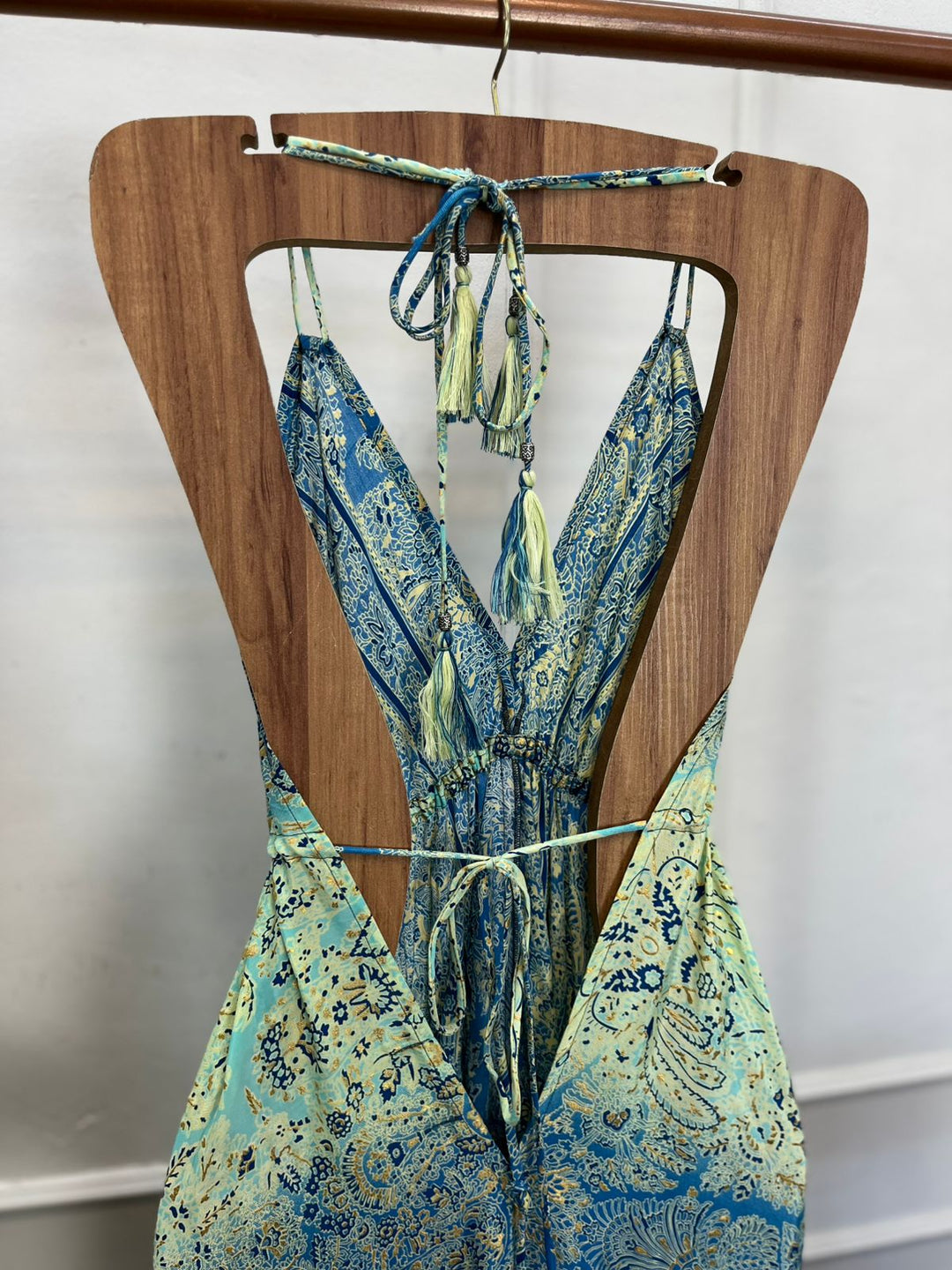 Vestido Longo Indiano Decote 3152