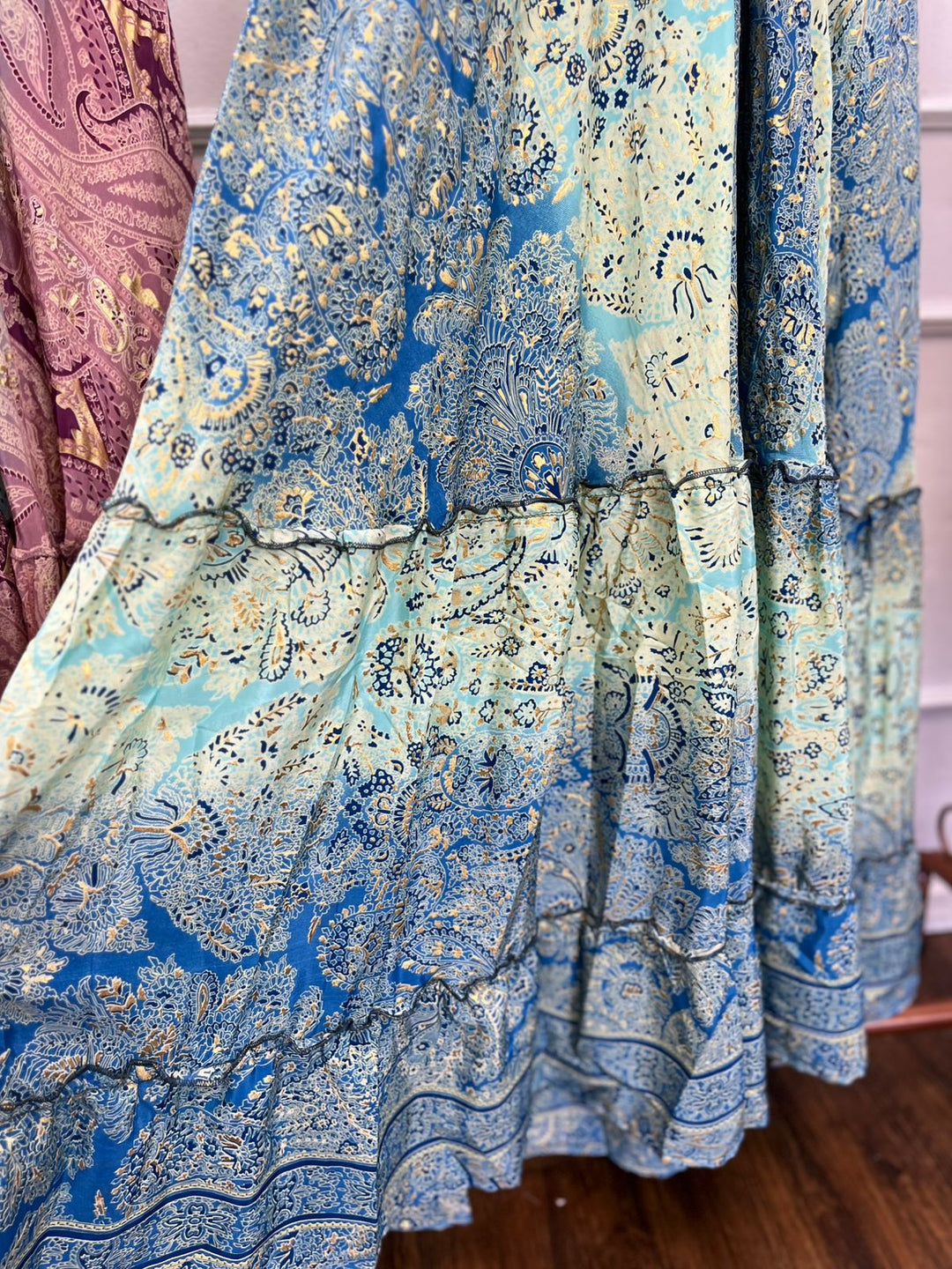 Vestido Longo Indiano Decote 3152