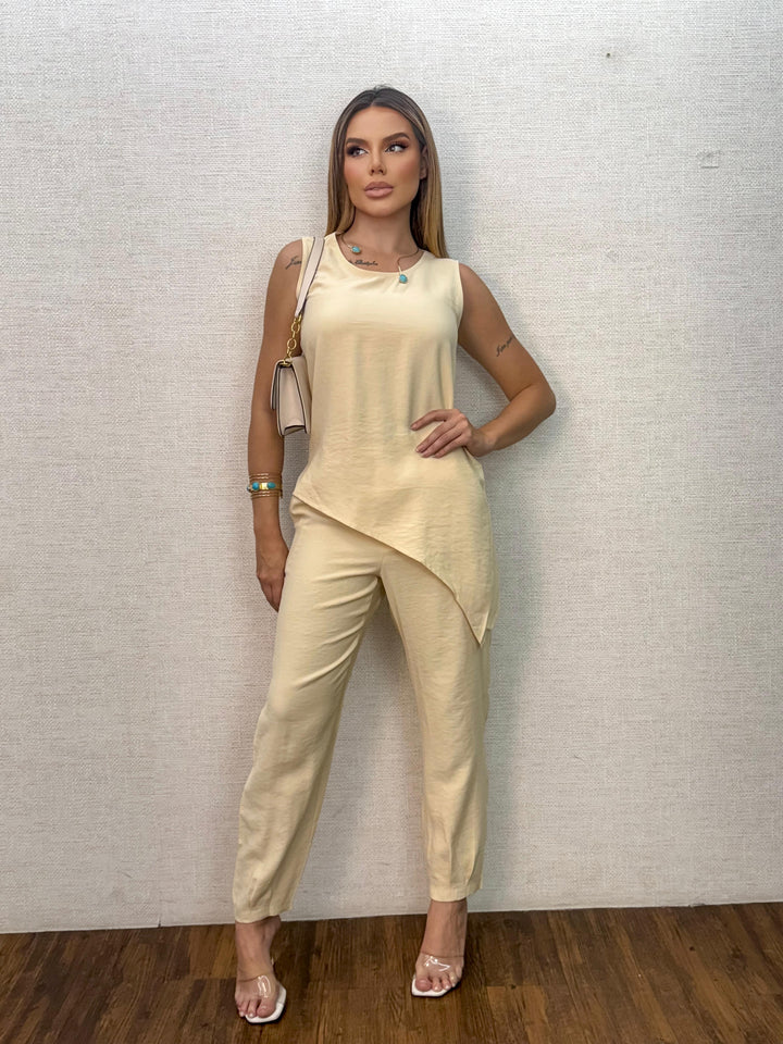 Conj. Regata Bico Assimétrico e Calça Social 2111 (5I)