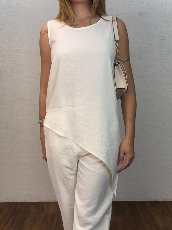 Conj. Regata Bico Assimétrico e Calça Social 2111 (5I)