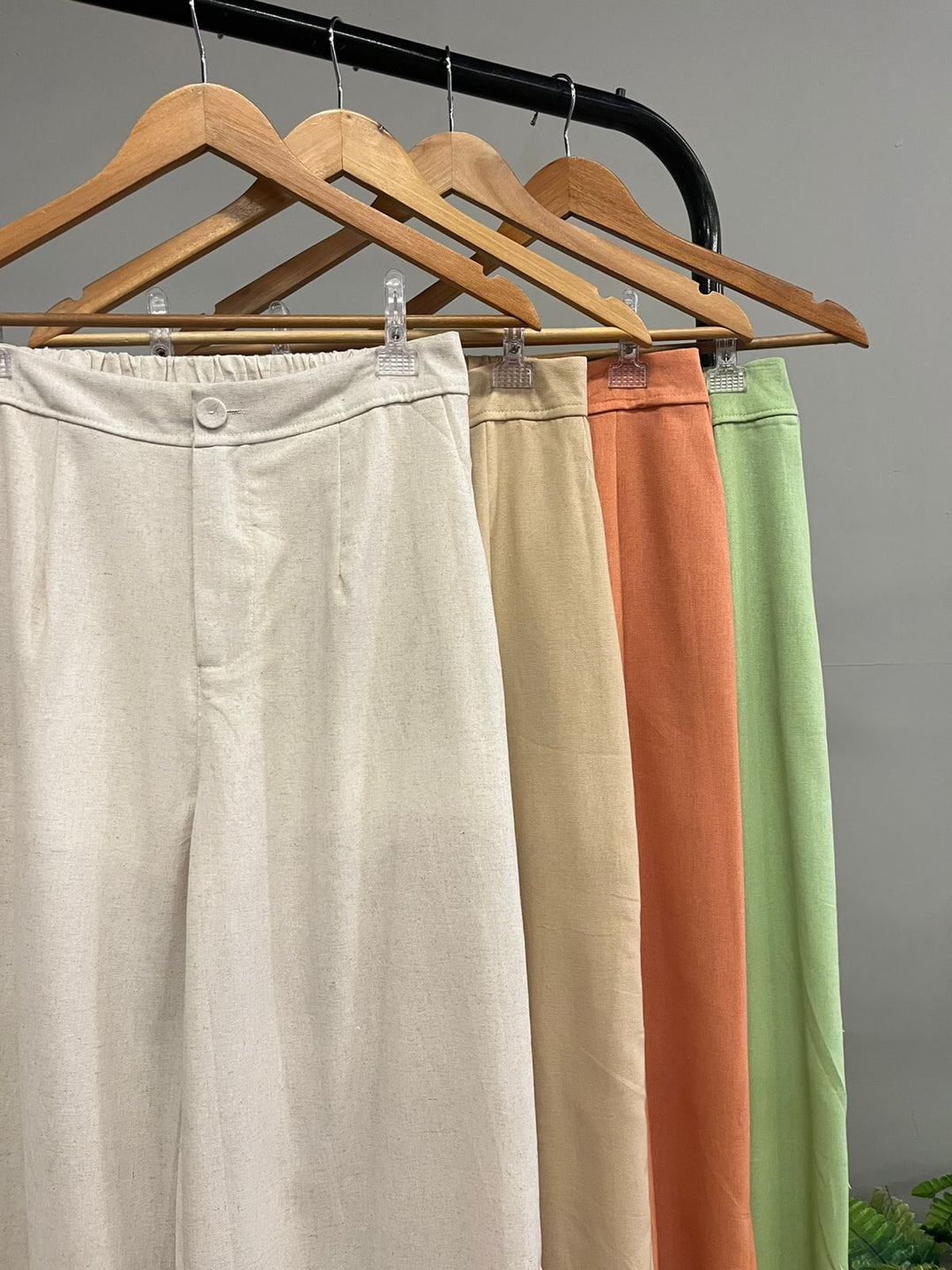 Conj. Blusa Tomara Que Caia Bordado e Calça Pantalona 65855 (5H)