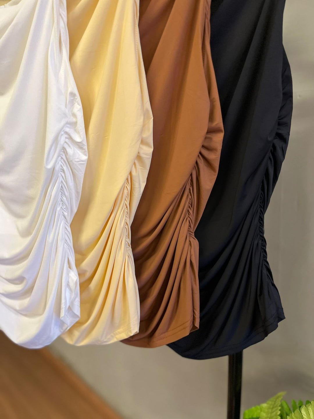 Blusa Ombro a Ombro Franzida 66343 (2H)