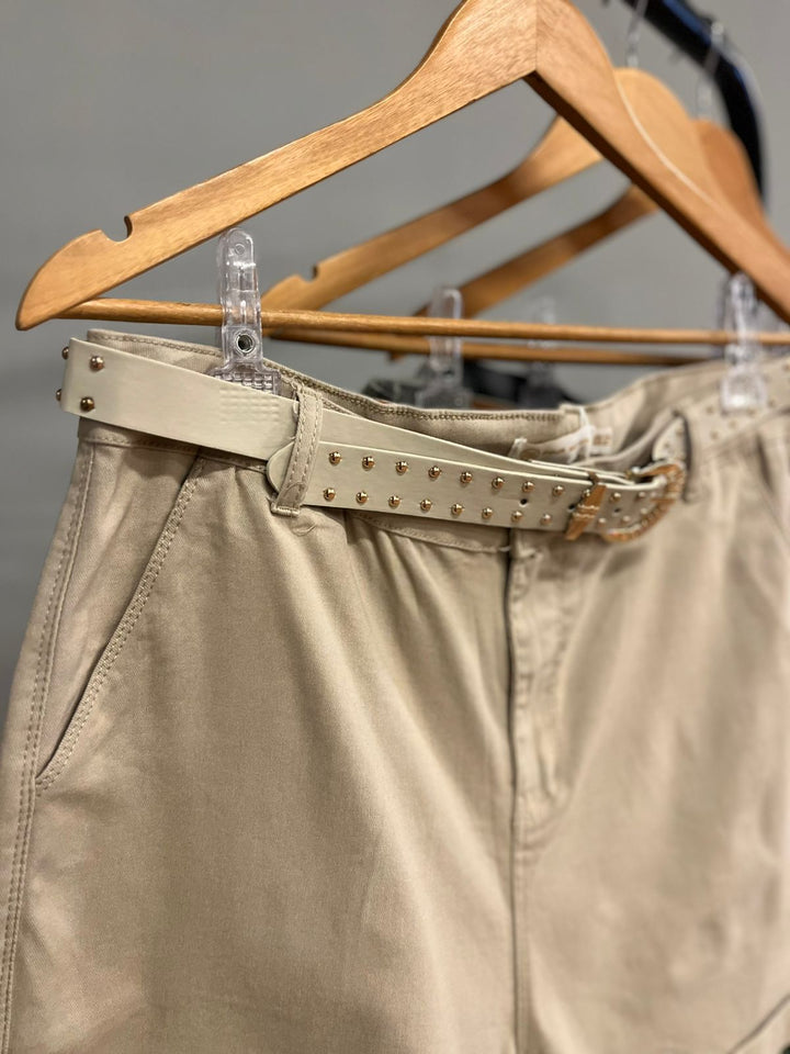 Short Plus Size Barra Dobrada X782. (6-H)