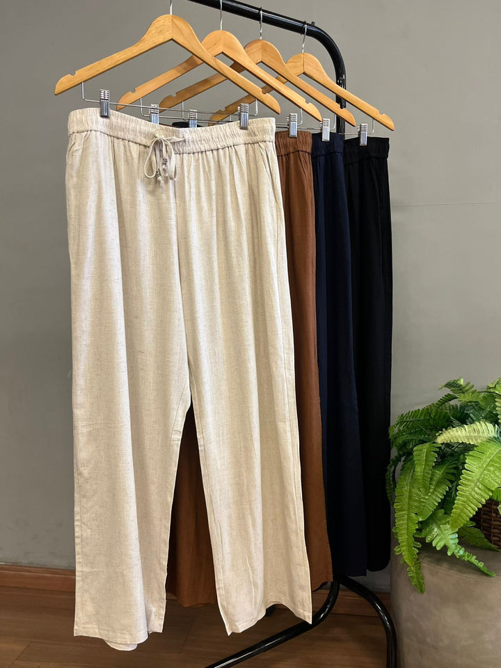 Calça Linho Plus Size X768 (4C)