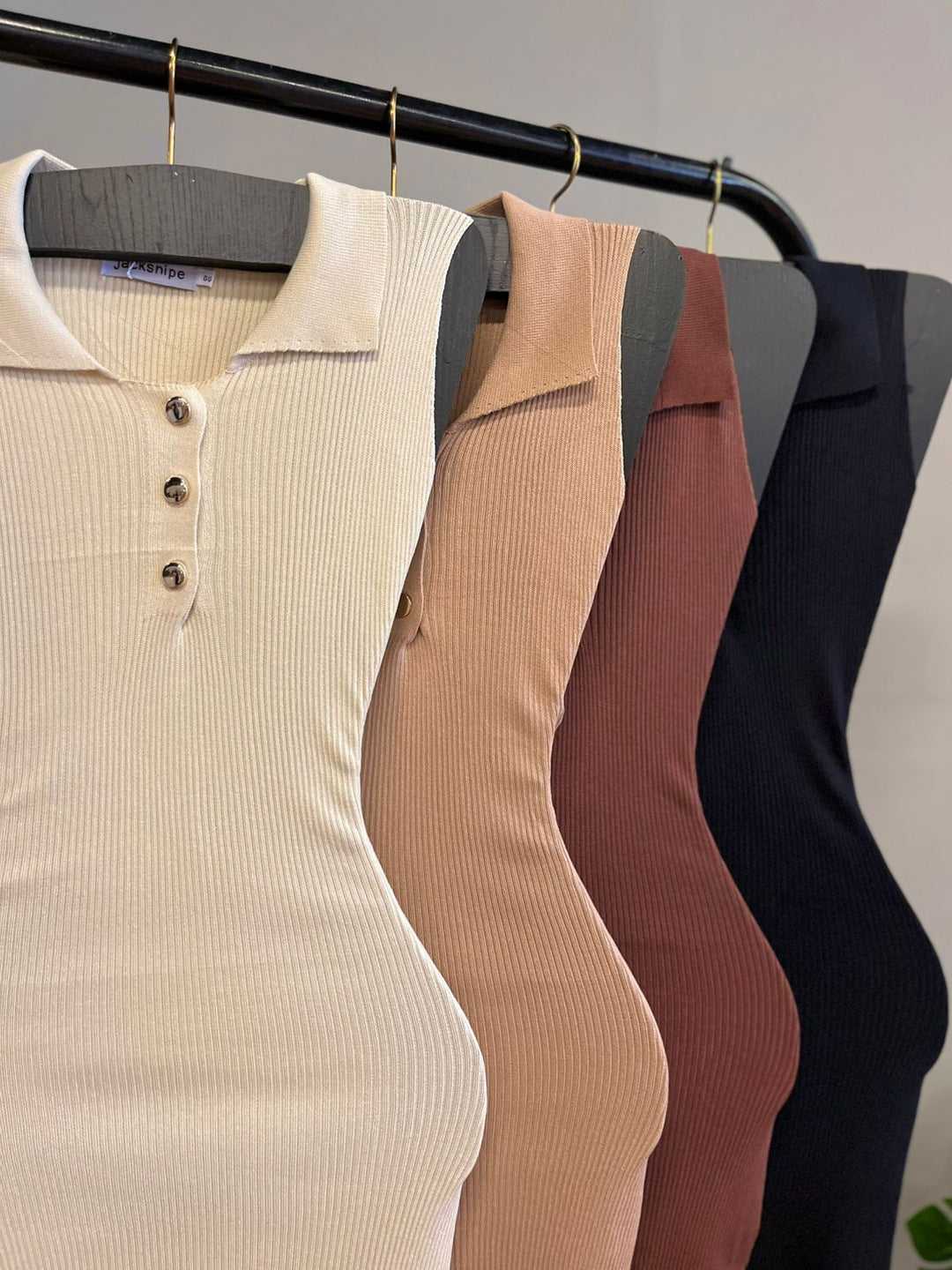 Vestido Modal Gola Polo X61     2(A)
