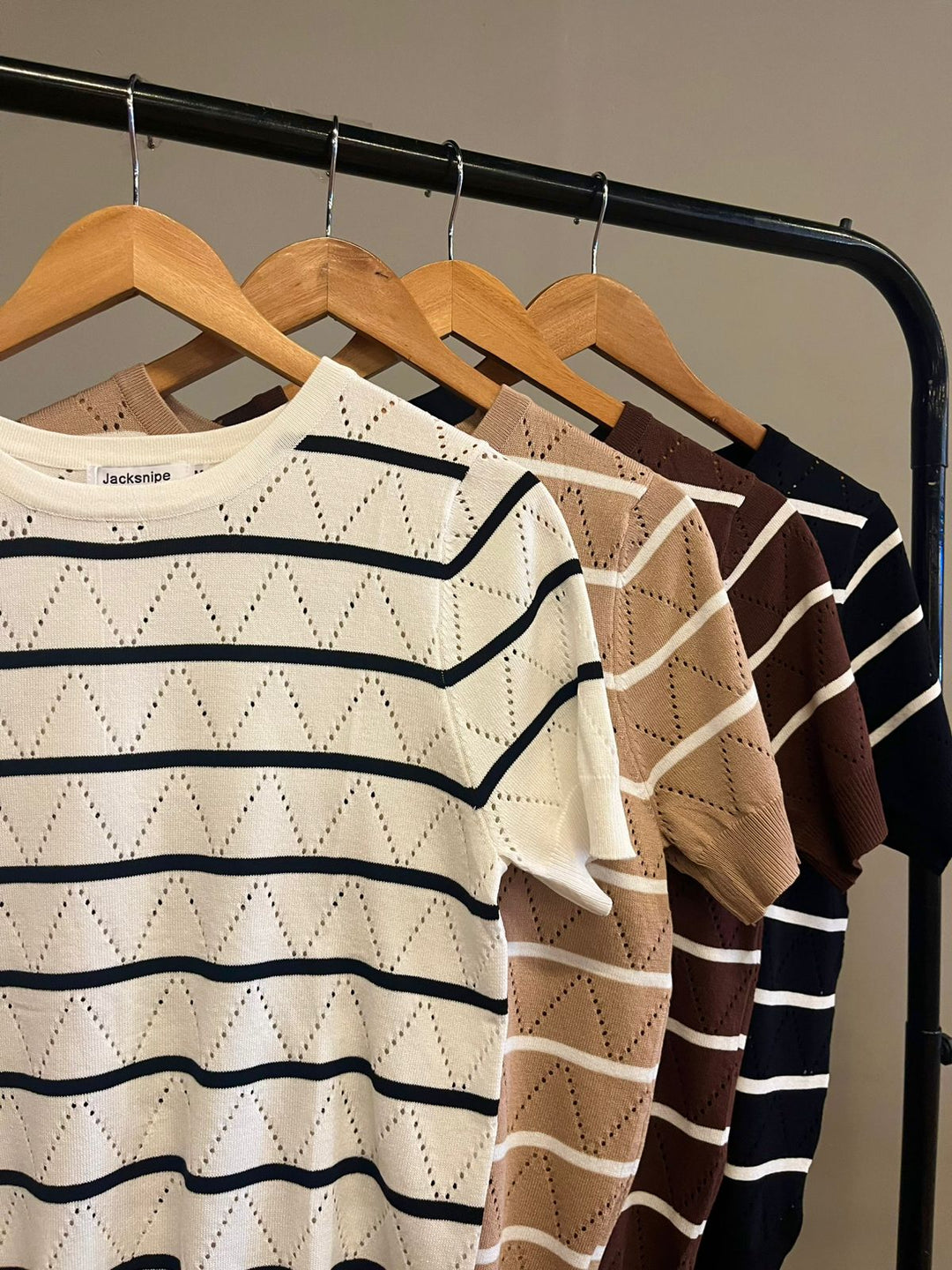 Blusa Listras Detalhe Pontilhado 9803   (1-A)