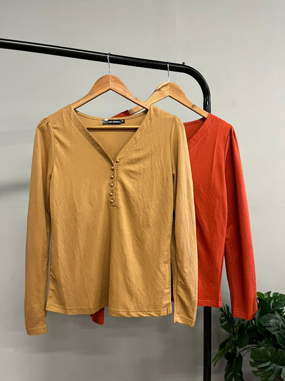 Blusa Básica Botões 1552   (1-G)