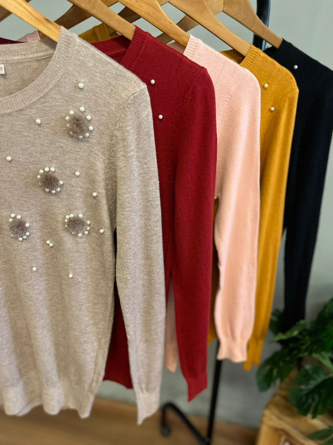 Blusa Detalhe Pompom 1859   (14-N)