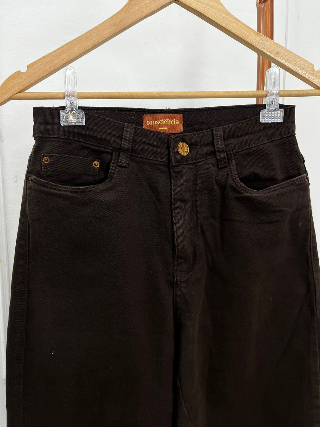 Calça Jeans Wide Leg Brown 28000/1   (4-B)