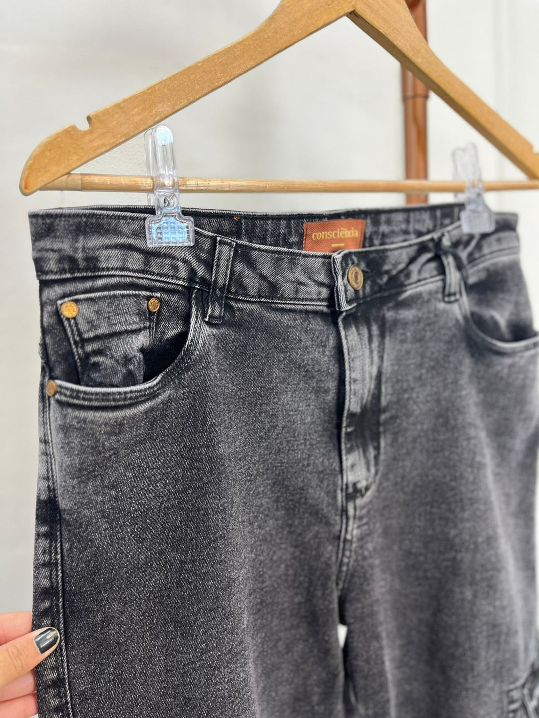 Calça Consciência Jeans Wide Leg 22999   (4-B)