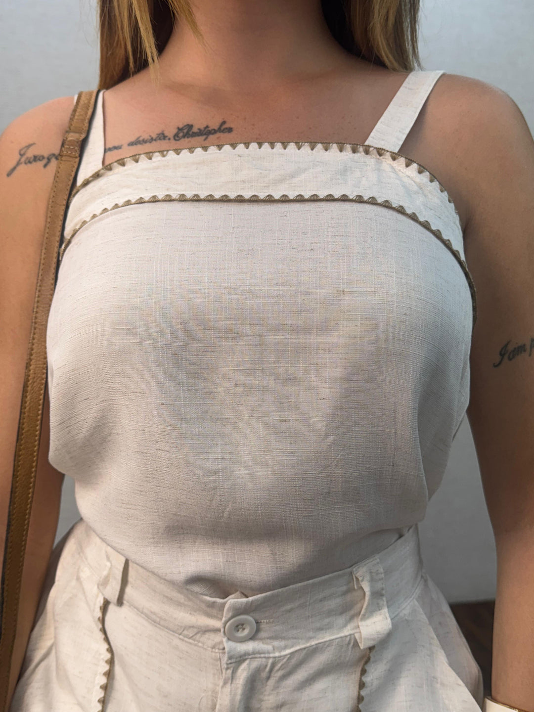 Conj. Blusa e Short Linho 1196 (5K)