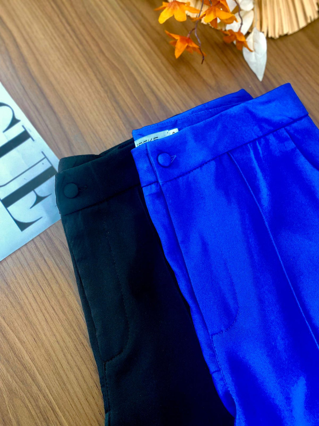 Conj. Cropped Babadinho e Calça Wide Leg 0756