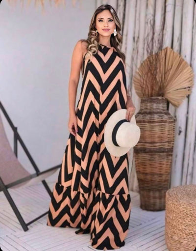 Vestido Longo Frente Única 22048