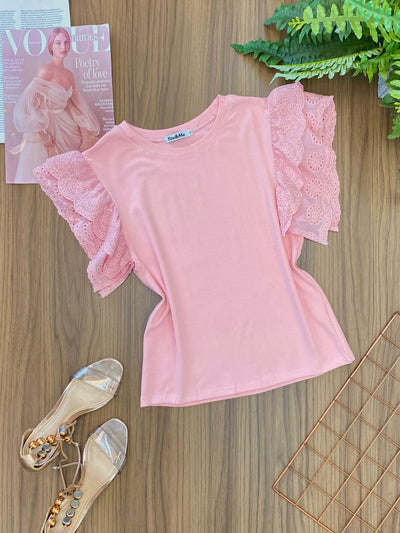 Blusa Manga Lese Princesa X140