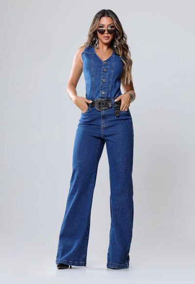 Macacão Consciência Jeans 24536. (3/G)