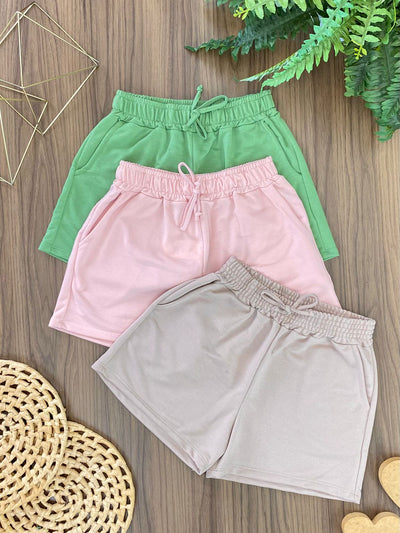 Short Moletinho Cordinha 4604.   4D