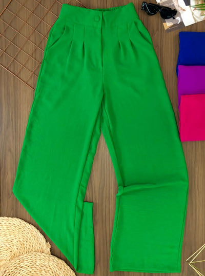 Calça Pantalona Cós Bolso Faca 410    (6/i)